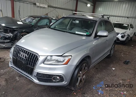 2016 Audi Q5 3.0T Premium Plus из США, поврежденный, VIN WA1D7AFP0GA100671